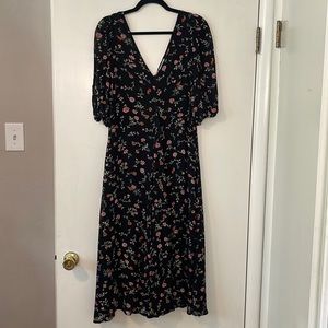 Ganni floral maxi dress